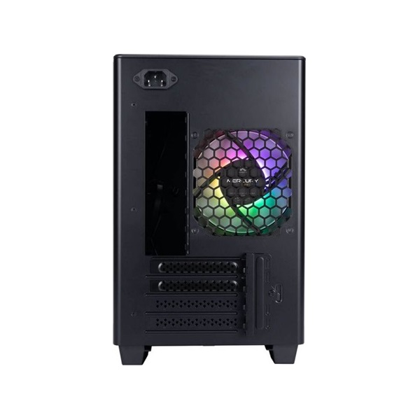 InWin A3 táp nélküli ablakos MT Mini Tower számítógépház fekete