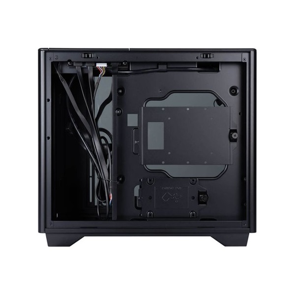 InWin A3 táp nélküli ablakos MT Mini Tower számítógépház fekete