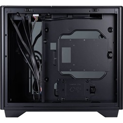 InWin A3 táp nélküli ablakos MT Mini Tower számítógépház fekete