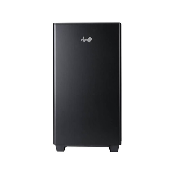 InWin A5 táp nélküli ablakos Mid Tower számítógépház fekete