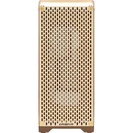 InWin DUBILI Assembled táp nélküli ablakos Full Tower számítógépház arany