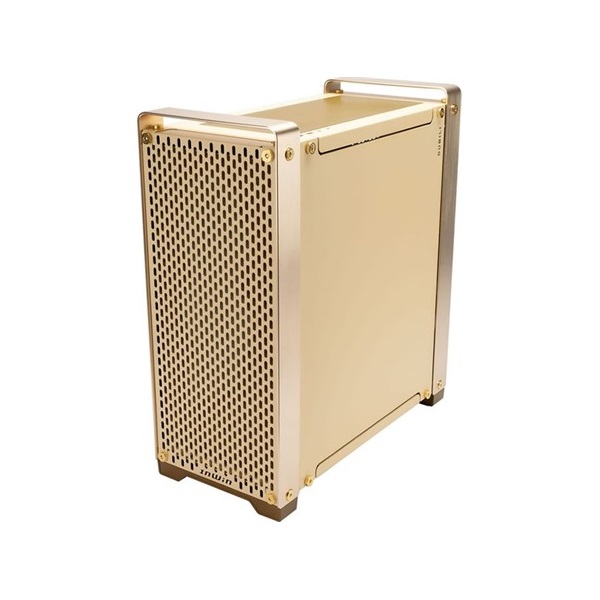 InWin DUBILI Assembled táp nélküli ablakos Full Tower számítógépház arany