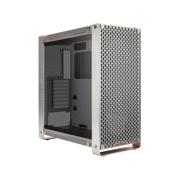 InWin DUBILI Assembled táp nélküli ablakos Full Tower számítógépház szürke