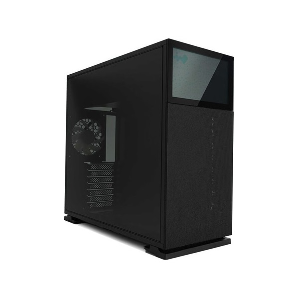 InWin N127 táp nélküli ablakos Mid Tower számítógépház fekete