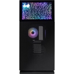InWin N127 táp nélküli ablakos Mid Tower számítógépház fekete