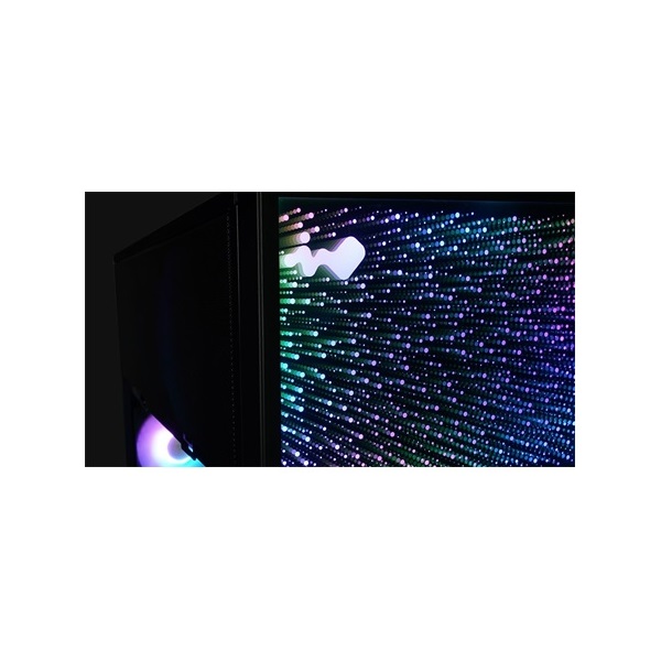 InWin N515 táp nélküli ablakos Mid Tower számítógépház fekete