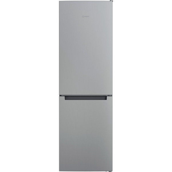 Indesit INFC8 TI21X inox, alulfagyasztós, Hűtő:231L, Fagyasztó:104L, Total No frost hűtőszekrény (Használt - A)