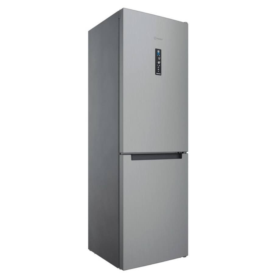 Indesit INFC8 TT33X inox, alulfagyasztós, Hűtő:231L, Fagyasztó:104L, Total No frost hűtőszekrény (Újszerű)