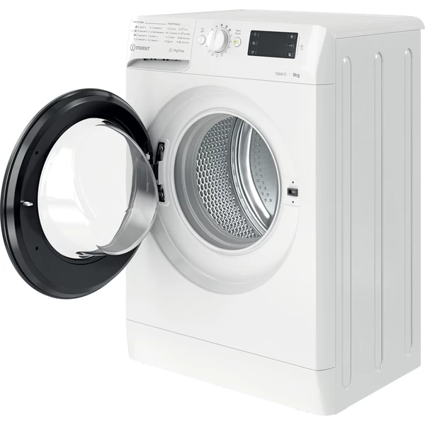 Indesit MTWSE 61252 WK EE fehér, elöltöltős, keskeny, max.1200ford., 6 kg, mosógép