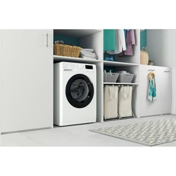 Indesit MTWSE 61294 WK EE fehér, elöltöltős, keskeny, max.1200ford., 6 kg, mosógép (Újszerű)