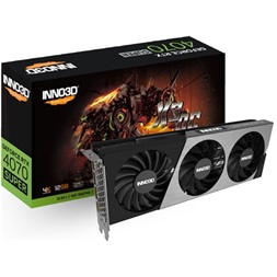 Inno3D GeForce RTX 4070 SUPER X3 OC nVidia 12GB GDDR6X 192bit PCIe videókártya