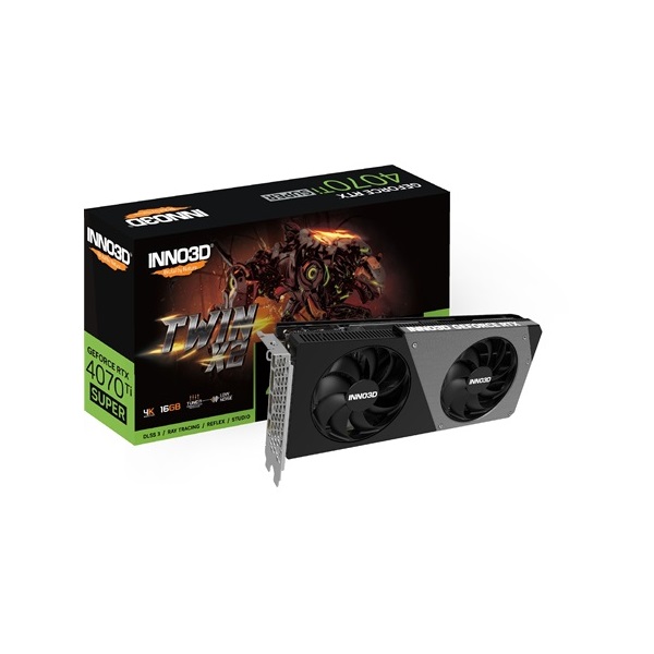 Inno3D GeForce RTX 4070 Ti SUPER Twin X2 nVidia 16GB GDDR6X 256bit PCIe videókártya