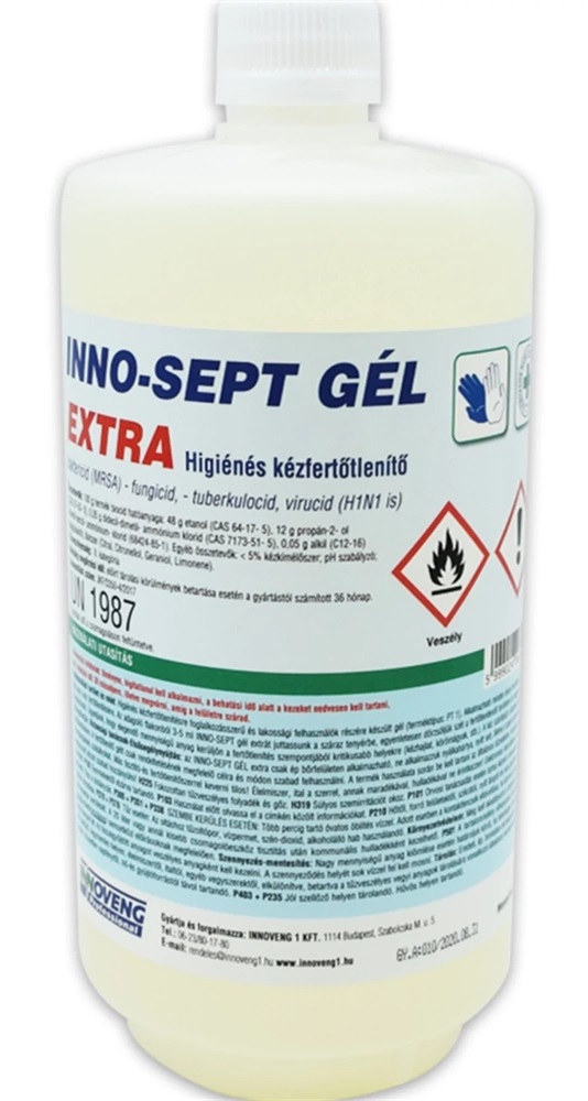 Inno Sept Gél 1L extra kézfertőtlenitő gél