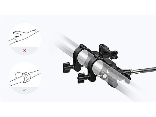 Insta360 kerékpár kormányra szerelhető sportkamera tartó