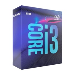 Intel Core i3 3,60GHz LGA1151 6MB (i3-9100) box processzor (Újracsomagolt)