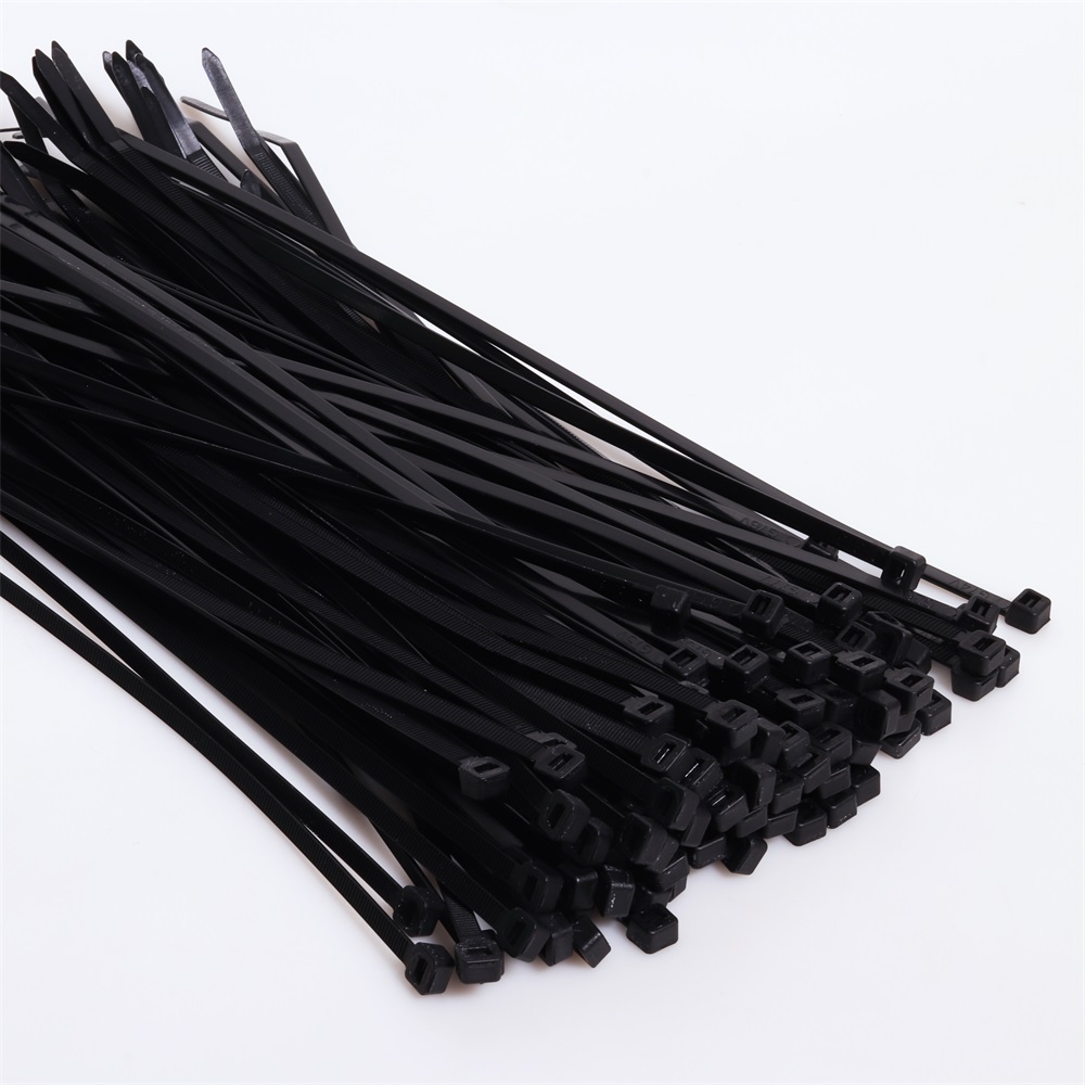 Iris Electric 100 db fekete 160x2,5mm kábelkötegelő, gyorskötöző, kötegelő, UV álló