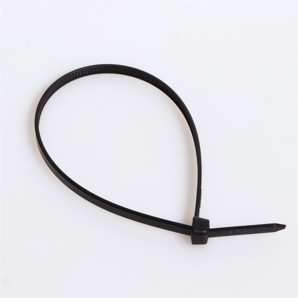 Iris Electric 100 db fekete 370x3,6mm kábelkötegelő, gyorskötöző, kötegelő, UV álló