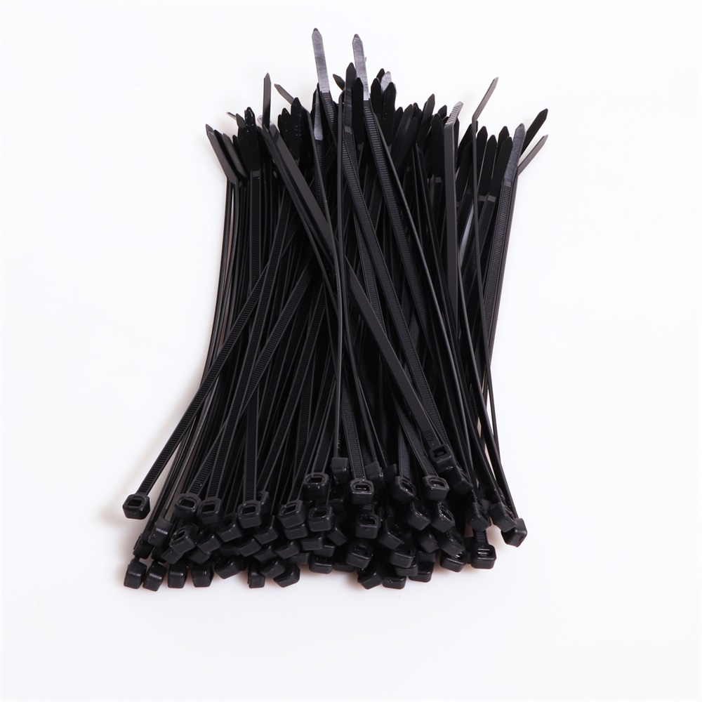 Iris Electric 100 db fekete 370x3,6mm kábelkötegelő, gyorskötöző, kötegelő, UV álló