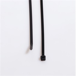 Iris Electric 100 db fekete 370x3,6mm kábelkötegelő, gyorskötöző, kötegelő, UV álló