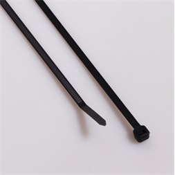 Iris Electric 100 db fekete 370x3,6mm kábelkötegelő, gyorskötöző, kötegelő, UV álló