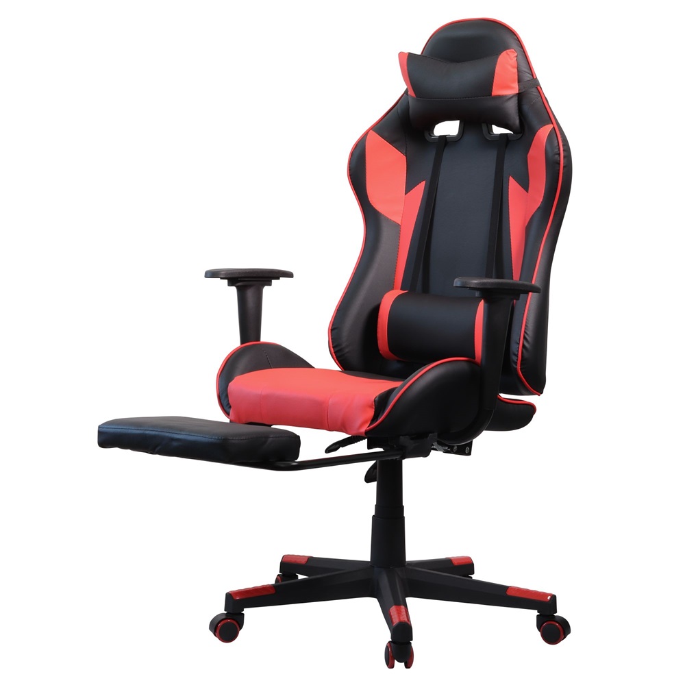Iris GCG204BR_FT fekete / piros gamer szék