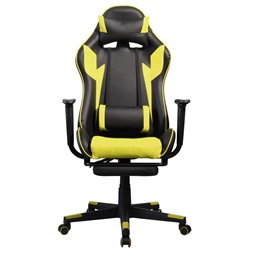 Iris GCH204BC_FT fekete / citromsárga gamer szék (Újszerű)