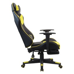 Iris GCH204BC_FT fekete / citromsárga gamer szék (Újszerű)