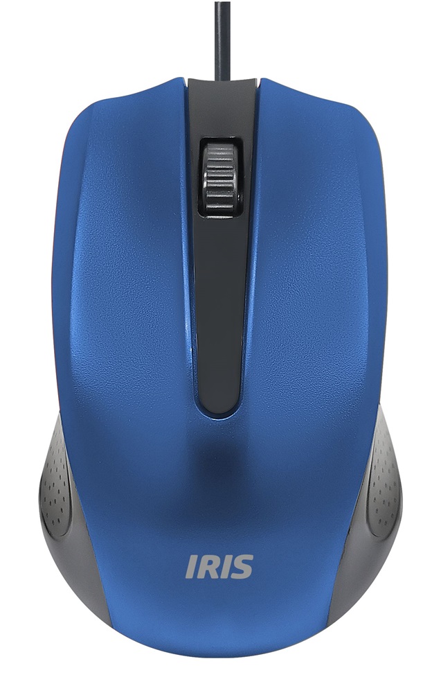 Iris IOM861-BL Vezetékes Egér kék