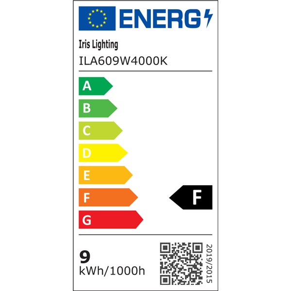 Iris Lighting E27 A60 9W/4000K/810lm LED fényforrás (Újszerű)