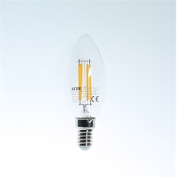 Iris Lighting Filament Candle Bulb E14 FLC35 4W/3000K/360lm gyertya LED fényforrás (Újracsomagolt)