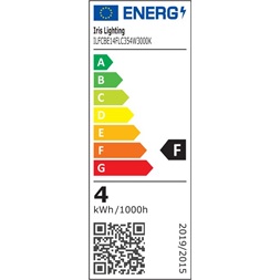 Iris Lighting Filament Candle Bulb E14 FLC35 4W/3000K/360lm gyertya LED fényforrás (Újracsomagolt)