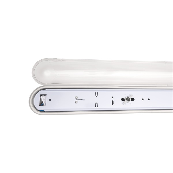 Iris Lighting JF136 T8 LED fénycsőre előkészített por- és páramentes lámpatest IP65 120cm