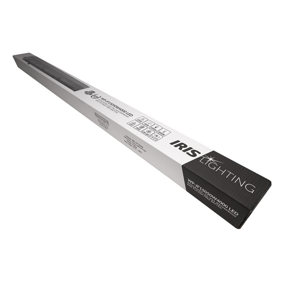 Iris Lighting JF150 integrált LED-es por-és páramentes lámpatest IP65 vibrálás mentes 60W 6000 lm 4000K