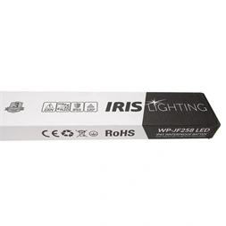 Iris Lighting JF258 T8 LED fénycsőre előkészített por- és páramentes lámpatest IP65 150cm fém békazárral (Újszerű)