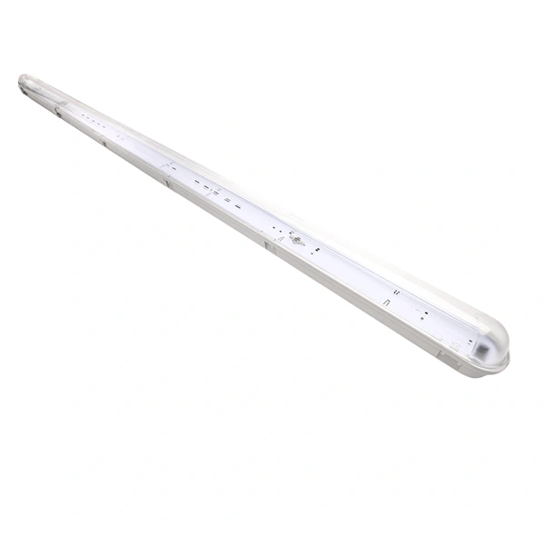 Iris Lighting JF258 T8 LED fénycsőre előkészített por- és páramentes lámpatest IP65 150cm fém békazárral (Újszerű)