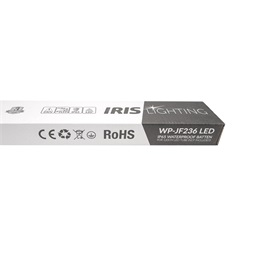 Iris Lighting JF6236 T8 LED fénycsőre előkészített por- és páramentes lámpatest IP65 120cm