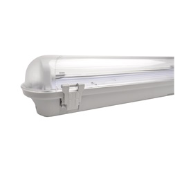Iris Lighting JF258 T8 LED fénycsőre előkészített por- és páramentes lámpatest IP65 150cm fém békazárral