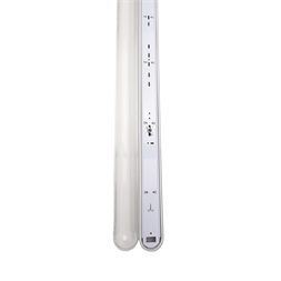 Iris Lighting JF258 T8 LED fénycsőre előkészített por- és páramentes lámpatest IP65 150cm fém békazárral
