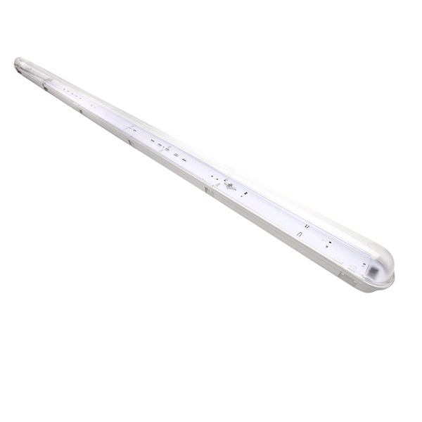Iris Lighting JF258 T8 LED fénycsőre előkészített por- és páramentes lámpatest IP65 150cm fém békazárral