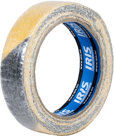 Iris fekete-sárga 25mmx5m csúszásgátló szalag