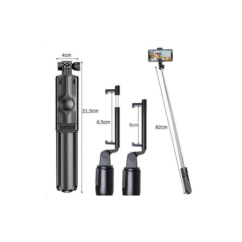 Izoxis Tripod+szelfi bot szett vezérlővel okostelefonokhoz