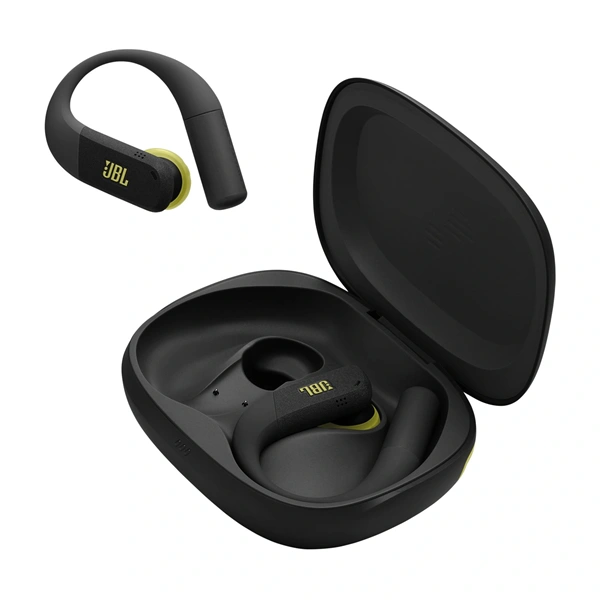 JBL Endurance PEAK 4 True Wireless Bluetooth fekete-lime sport fülhallgató