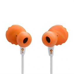 JBL Endurance Run 3 USB-C vezetékes mikrofonos fehér sport fülhallgató