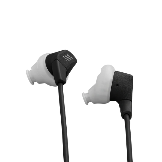 JBL Endurance Run 3 vezetékes mikrofonos fekete-szürke sport fülhallgató