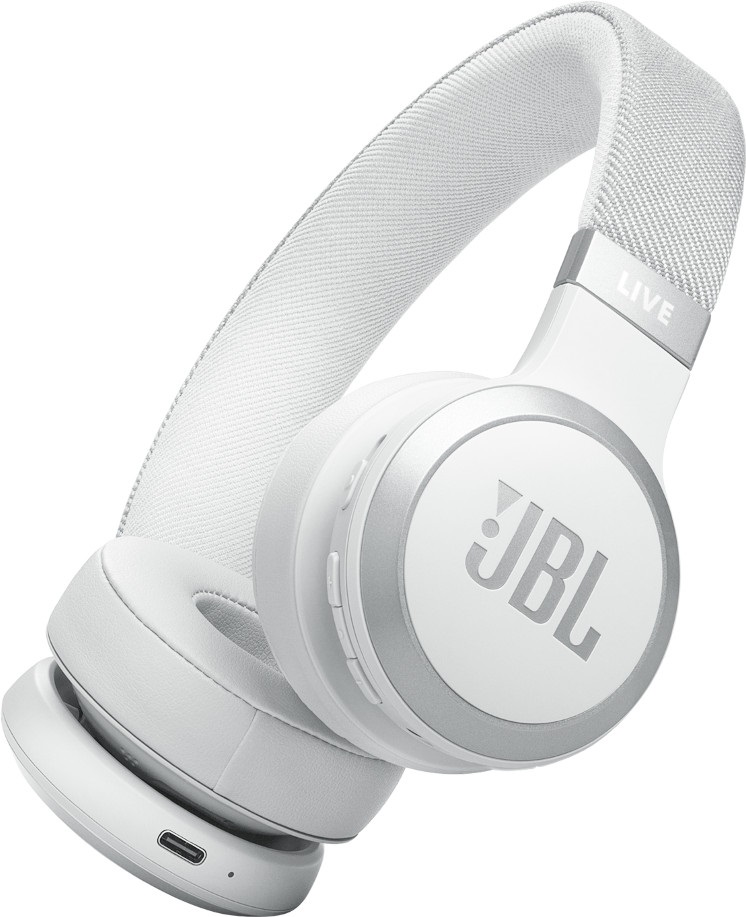 JBL LIVE 670 BTNC Bluetooth fehér zajszűrős fejhallgató