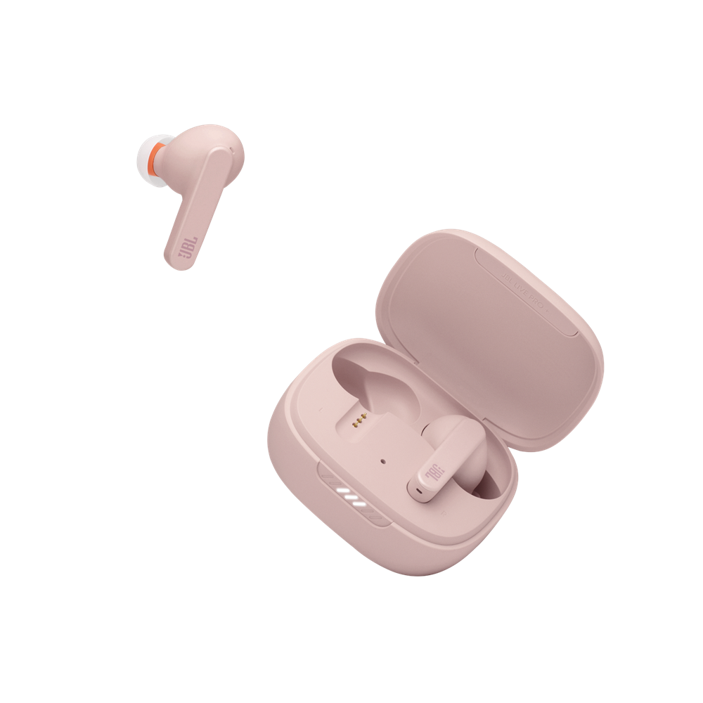 JBL Live PRO+ True Wireless Bluetooth aktív zajcsökkentős rózsaszín fülhallgató