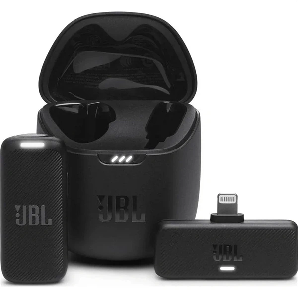 JBL Quantum Stream Lightning vezeték nélküli fekete streaming mikrofon