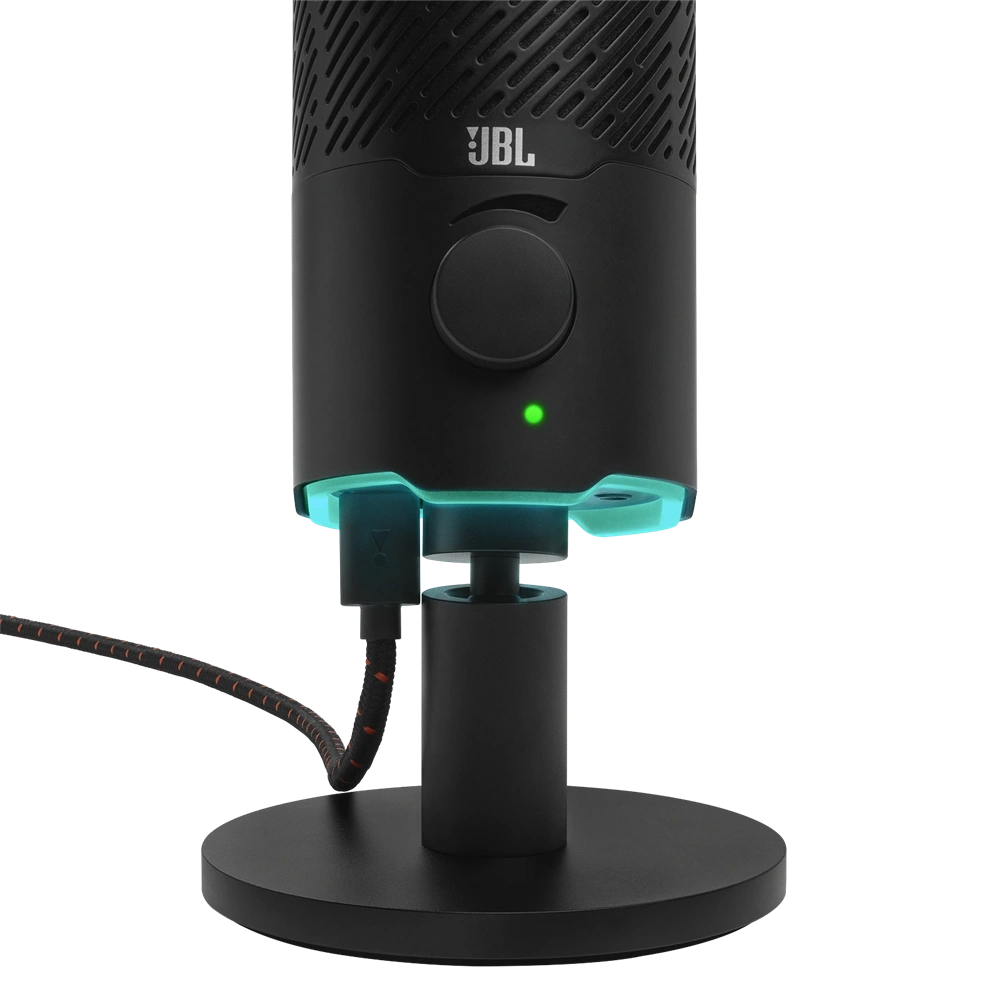 JBL Quantum Stream fekete streamer mikrofon