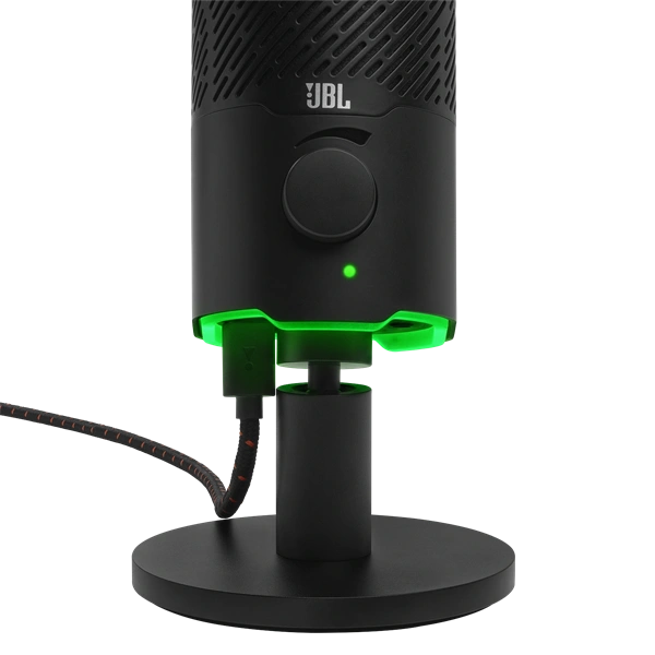 JBL Quantum Stream fekete streamer mikrofon