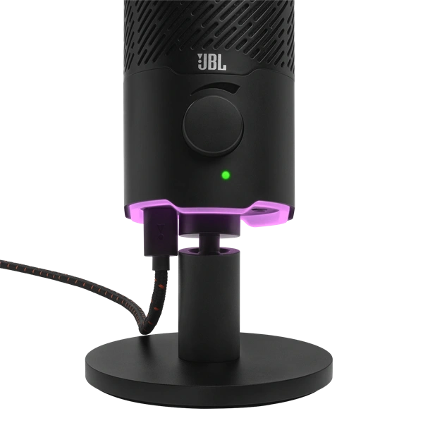 JBL Quantum Stream fekete streamer mikrofon